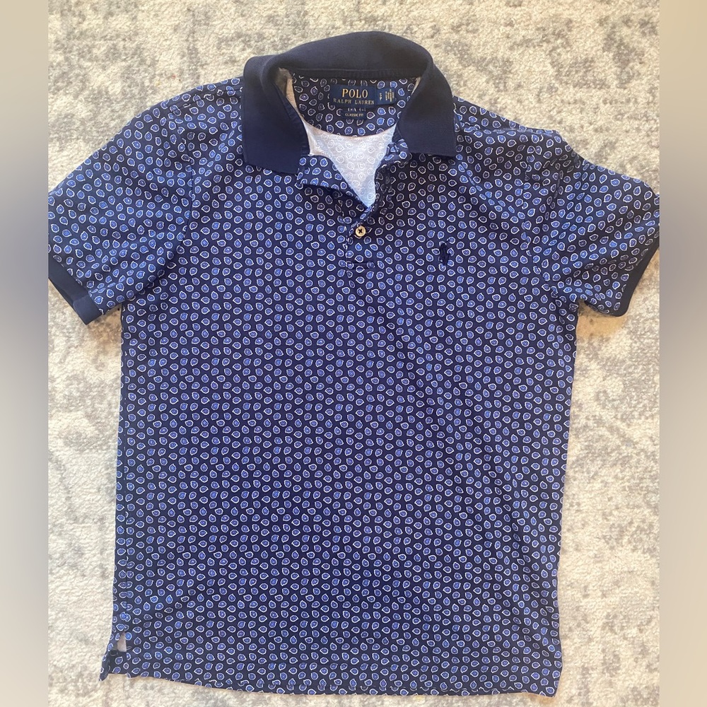 Ralph lauren polo classic fit paisley shirt